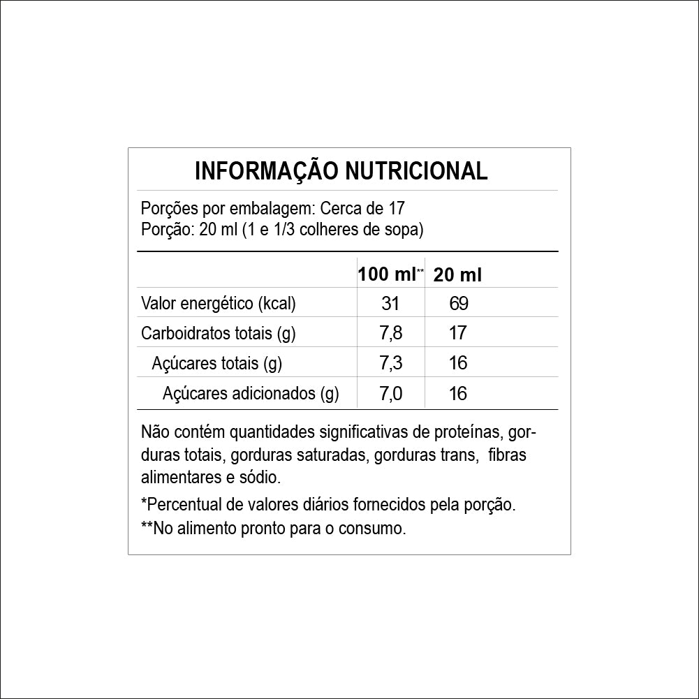 XAROPE LIMÃO SICILIANO (350 ml)