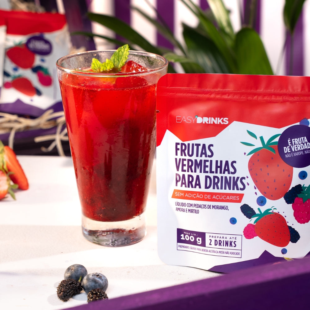 Easy Drinks - Frutas Vermelhas Zero